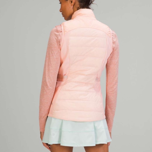 Lululemon Down for It All Vest Pink Size 4 - Picture 4 of 9
